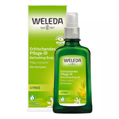 Weleda Citrus virkistävä hoitoöljy, 100 ml