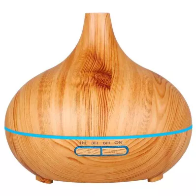 AROMA DIFFUSER Puinen muotoilu LEDillä, 1 kpl AROMA DIFFUSER Puinen muotoilu LEDillä, 1 kpl