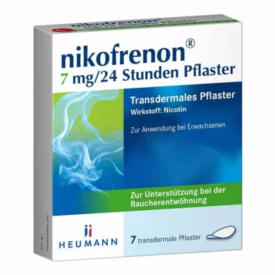 nikofrenoni 7 mg/24 tunnin laastari, 7 kpl nikofrenoni 7 mg/24 tunnin laastari, 7 kpl