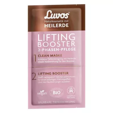 Luvos Healing Clay Lifting Booster &amp; Clean Mask 2 + 7,5 ml, 1 P