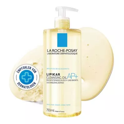 La Roche-Posay Lipikar suihku- ja kylpyöljy AP + , 750 ml