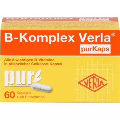 B-KOMPLEX Verla purKaps, 60 kpl