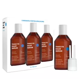 THIOCYN Hiusseerumi Miehet 6 kuukauden hyötypakkaus, 3X150 ml