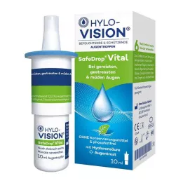 HYLO-VISION SafeDrop Vital silmätipat, 10 ml