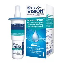 HYLO-VISION SafeDrop Plus silmätipat, 10 ml