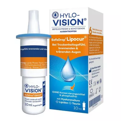HYLO-VISION SafeDrop Lipocur silmätipat, 10 ml