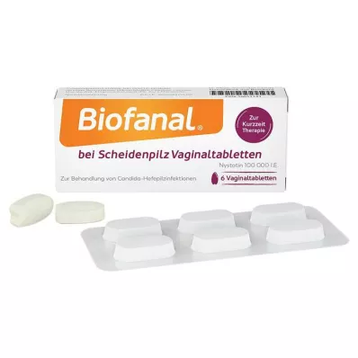 Biofanal® emättimen sammas emätintabletit, 6 kpl Biofanal® emättimen sammas emätintabletit, 6 kpl