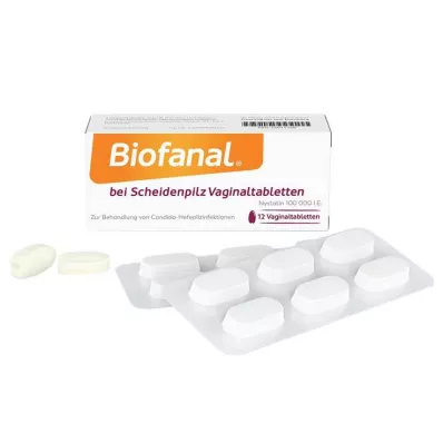 Biofanal® emättimen sammas emätintabletit, 12 kpl