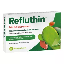 Refluthin närästykseen purutabletit minttu, 16 kpl