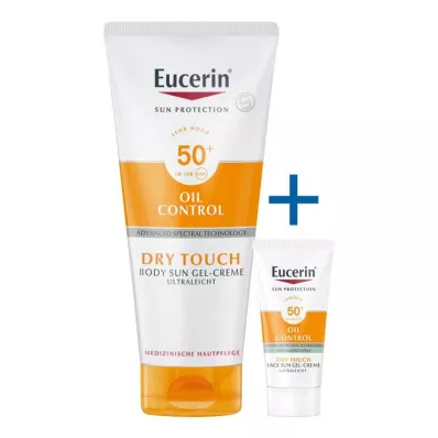 Eucerin Sun Gel-Cream Oil Control Body LSF 50+ , 200 ml