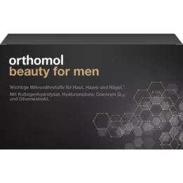 ORTHOMOL beauty for Men -juoma-ampullit, 30 kpl