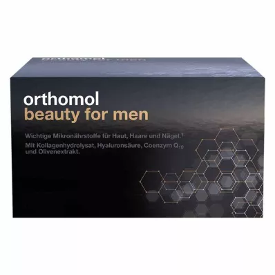 ORTHOMOL beauty for Men -juoma-ampullit, 30 kpl