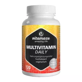 MULTIVITAMIN DAILY ilman jodia kasvissyöjäkapselit, 120 kpl