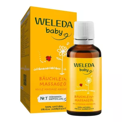 WELEDA Vauvan vatsan hierontaöljy, 50 ml