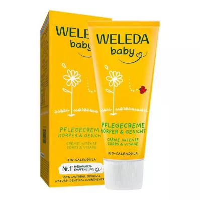WELEDA Kehäkukka-vartalovoide &amp; Kasvovoide, 75 ml