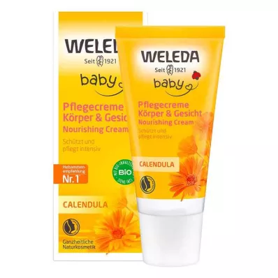 WELEDA Kehäkukka-vartalovoide &amp; Kasvovoide, 30 ml