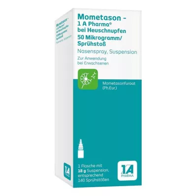 MOMETASON 1A Phar.b.Heinänuha 50μg/Spr.shock 140, 18 g