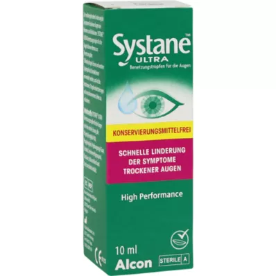 SYSTANE ULTRA Silmän voiteluliuos ilman säilöntäainetta, 10 ml