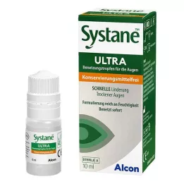 SYSTANE ULTRA Silmän voiteluliuos ilman säilöntäainetta, 10 ml