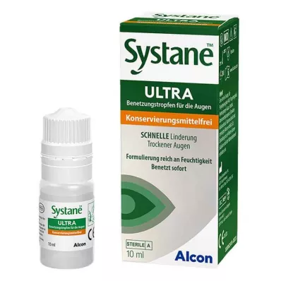 SYSTANE ULTRA Silmän voiteluliuos ilman säilöntäainetta, 10 ml