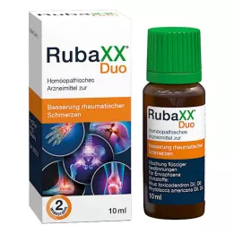 RUBAXX Duo-tipat suun kautta otettavaksi, 10 ml