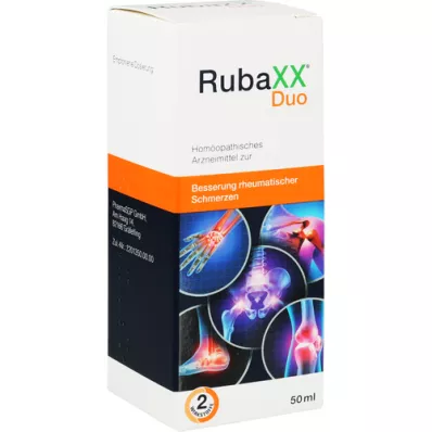 RUBAXX Duo-tipat suun kautta otettavaksi, 50 ml