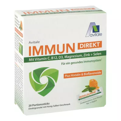 Immune Direct Sticks, 20 x 2,2 g Immune Direct Sticks, 20 x 2,2 g