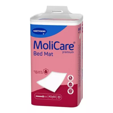 MOLICARE Premium Bed Mat 7 drops 40x60 cm, 30 kpl