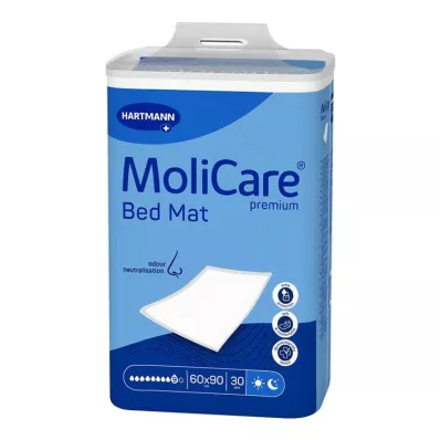 MOLICARE Premium Bed Mat 9 drops 60x90 cm, 30 kpl