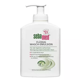 SEBAMED nestemäinen pesuemulsio oliivin kanssa, annostelija, 200 ml