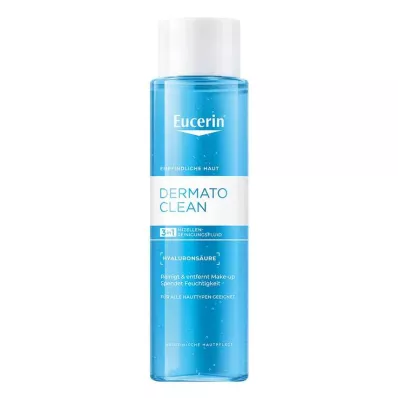 Eucerin Dermatoclean Hyal.Miz.Cleansing neste 3in1, 400 ml Eucerin Dermatoclean Hyal.Miz.Cleansing neste 3in1, 400 ml