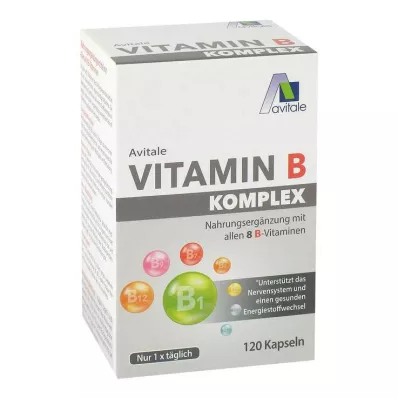 B-vitamiinikompleksikapselit, 120 kpl