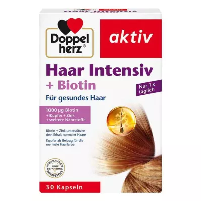 Doppelherz Hair Intensive + Biotiinikapselit, 30 kpl