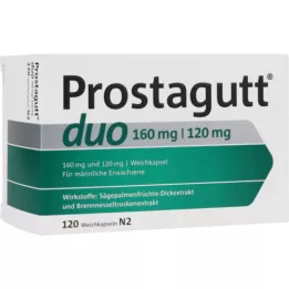 PROSTAGUTT duo 160 mg/120 mg pehmeät kapselit 120 kpl