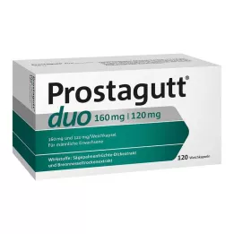 PROSTAGUTT duo 160 mg/120 mg pehmeät kapselit 120 kpl