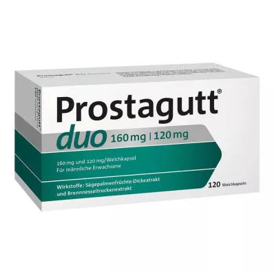 PROSTAGUTT duo 160 mg/120 mg pehmeät kapselit 120 kpl