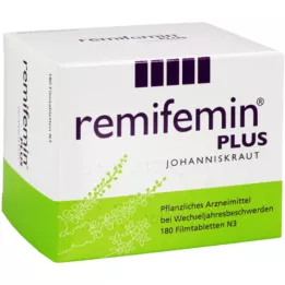 REMIFEMIN sekä mäkikuisma kalvopäällysteiset tabletit, 180 kpl