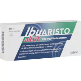 IBUARISTO akuutti 400 mg kalvopäällysteiset tabletit, 10 kpl