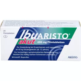 IBUARISTO akuutti 400 mg kalvopäällysteiset tabletit, 20 kpl