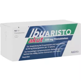 IBUARISTO akuutti 400 mg kalvopäällysteiset tabletit, 50 kpl