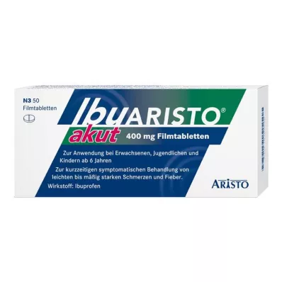 IBUARISTO akuutti 400 mg kalvopäällysteiset tabletit, 50 kpl