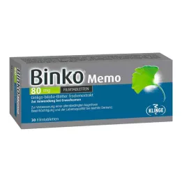 Binko Memo 80 Mg kalvopäällysteiset tabletit (30 kpl)