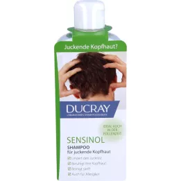 DUCRAY SENSINOL Shampoo Physio Skin Protection -hoitoaineella, 400 ml