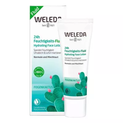 WELEDA Prickly Pear 24h Moisturising Fluid, 30 ml WELEDA Prickly Pear 24h Moisturising Fluid, 30 ml