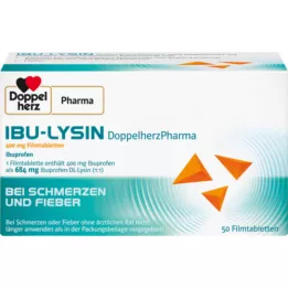 IBU-LYSIN DoppelherzPharma 400 mg kalvopäällysteiset tabletit, 50 kpl