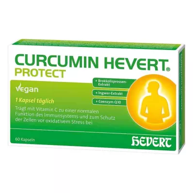 CURCUMIN HEVERT Protect-kapselit, 60 kapselia