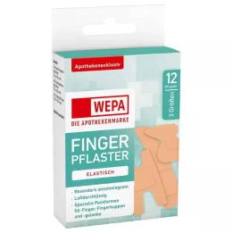 WEPA Sormilaastarit sekoitus 3 kokoa, 12 kpl