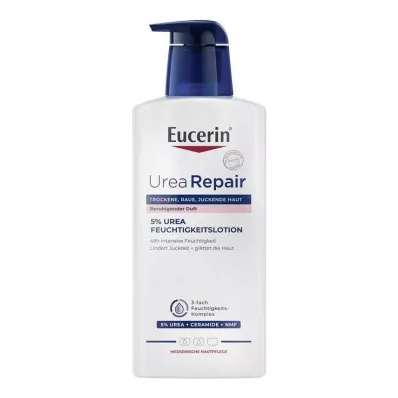 EUCERIN UreaRepair PLUS Lotion 5%, hajusteinen, 400 ml EUCERIN UreaRepair PLUS Lotion 5%, hajusteinen, 400 ml