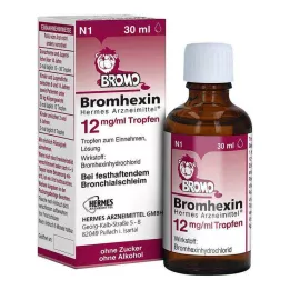 BROMHEXIN Hermes Arzneimittel 12 mg/ml tippoja, 30 ml