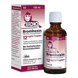 BROMHEXIN Hermes Arzneimittel 12 mg/ml tippoja, 100 ml